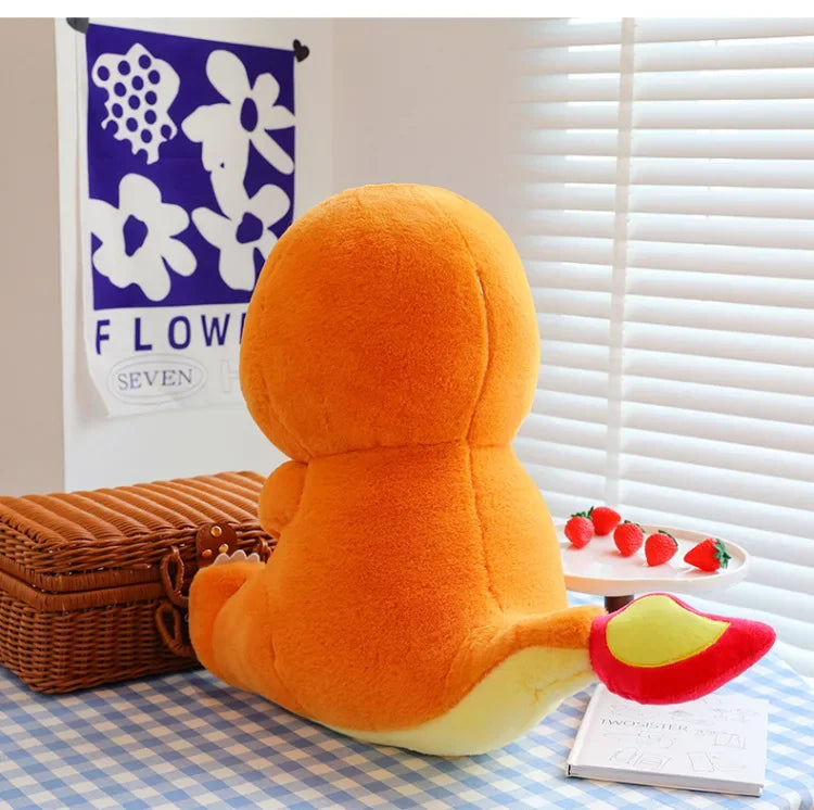 35/80cm Charmander Pokemon Plush Toys Large Anime Doll Cute Pillow Giant Pokémon Plushie Squirtle Stuffed Gift for Kid Christmas