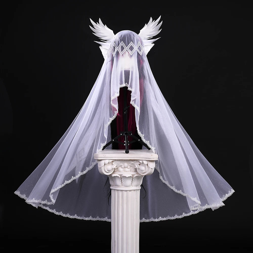 Genshin Impact Columbina Cosplay Costume Wig Dress FES 2026 Skin The Damselette Eleven Fatui Harbingers Halloween for Women Girl