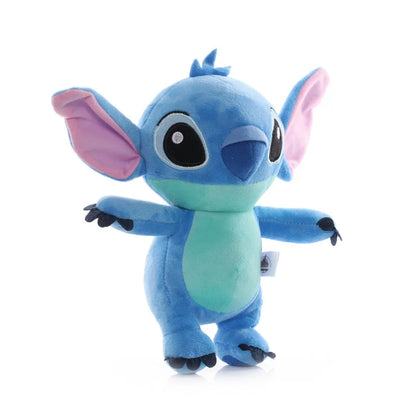 12-20cm Disney Stitch Mickey Minnie Plush Keychain Models Kawaii Cartoon Stuffed Plush Dolls Toys Anime Baby Kids Birthday Gifts
