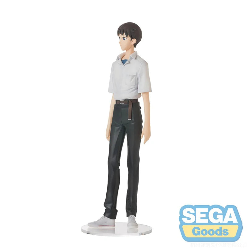 Bandai Evangelion Shinji Ikari Kaworu Nagisa Ayanami Rei 14CM PVC Model