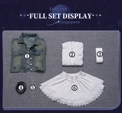 Heroine Cosplay Costume Game Love and Deepspace【S-2XL】DokiDoki-R Women Cute Sylus Cosplay Plus Size Shoes