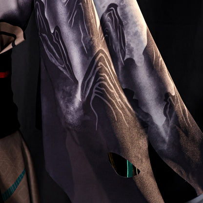 Wuthering Waves Qiuyuan Cosplay Costume Wig Uniform Headwear Game Outfit Halloween Party for Women Men Carnival Cos Props iCoser