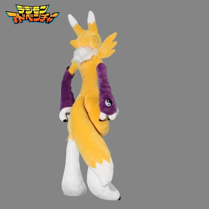170CM Super Big Size Digimon Renamon Youkomon Plushies Cartoon Anime Stuffed Kawaii Ornaments Children Toy Comfortable Doll Gift