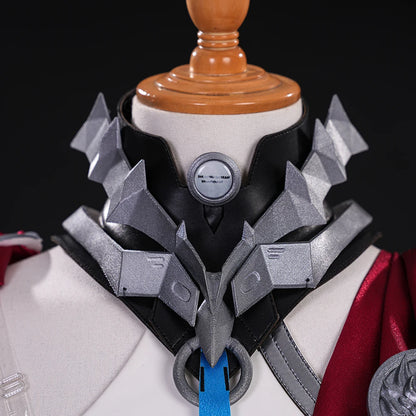 Wuthering Waves Lupa Cosplay Costume Wig Bodysuit Cloak Earrings Tail Headwear Leggings Halloween Party for Women Girls iCoser