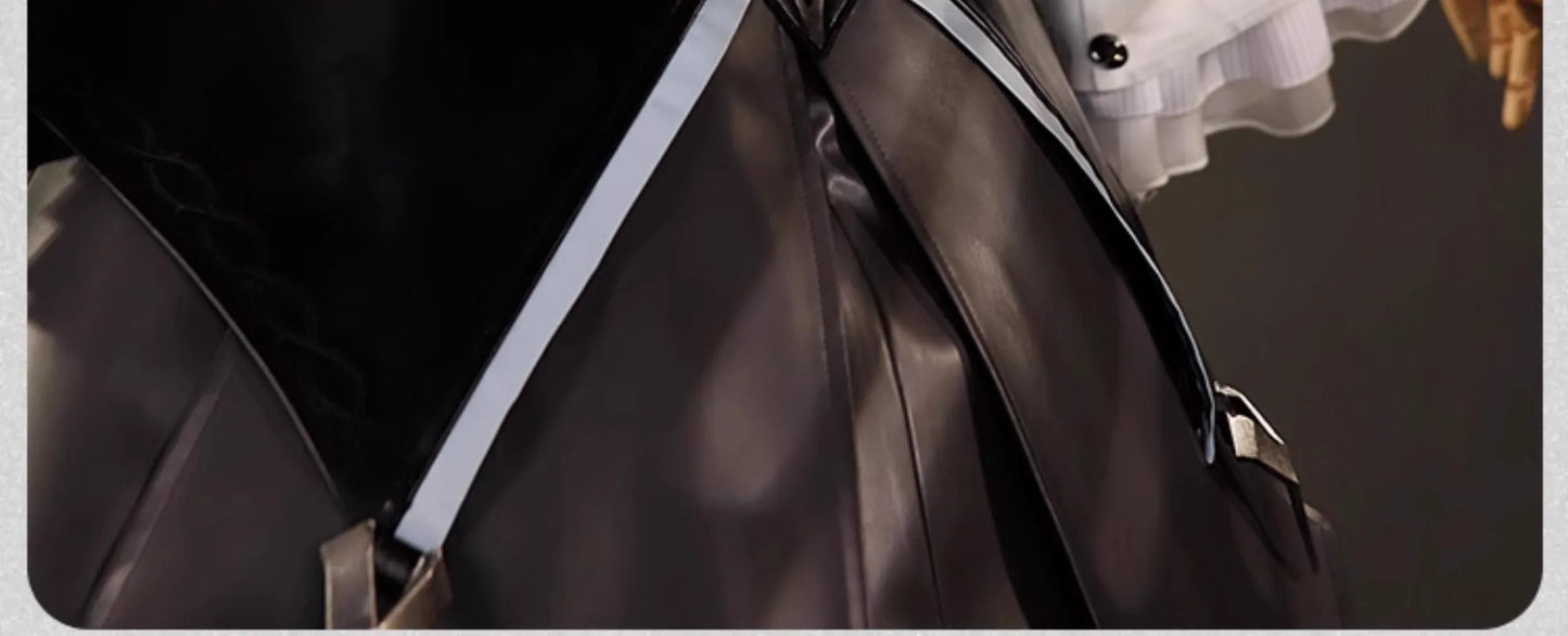 iCoser Zenless Zone Zero Vivian Cosplay Costume Dress Uniform Headwear Mockingbird Metal Props Halloween Party Women Carnival