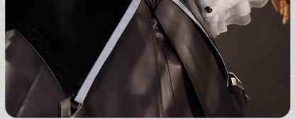 iCoser Zenless Zone Zero Vivian Cosplay Costume Dress Uniform Headwear Mockingbird Metal Props Halloween Party Women Carnival