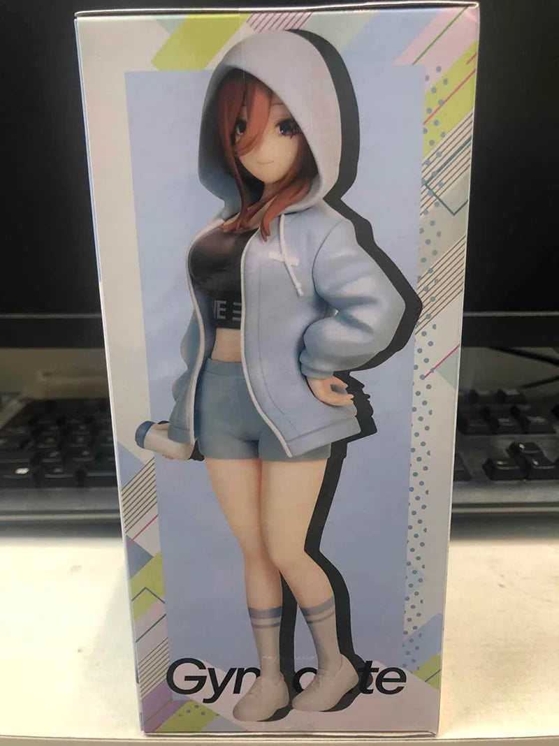 Bandai Fukuya Fascinity The Quintessential Quintuplets Ichika Nino Miku Yotsuba Itsuki 17CM PVC Model