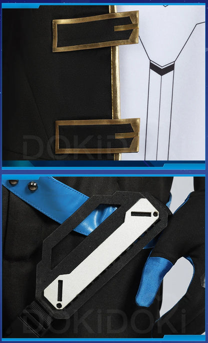 Kevin Kaslana Otto Apocalypse Cosplay Game Honkai Impact 3rd 【S-2XL】DokiDoki-R Kevin Cosplay Costume Honkai Cosplay  Plus Size
