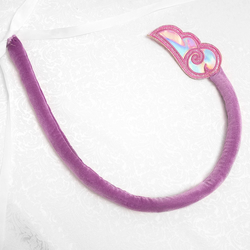 iCoser Genshin Impact Yumemizuki Mizuki Cosplay Costume Wig Dress Headwear Tail Natlan Halloween Party for Women Girls Cos Props