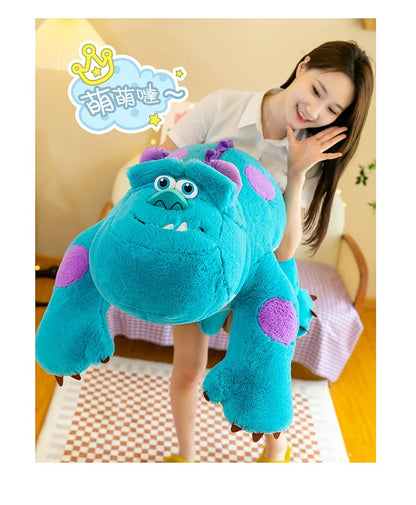 135cm Disney Large James P. Sullivan Stuffed Toys Monsters University Inc. Plush Dolls Kawaii Pillow Hugs With Anime Ornamental