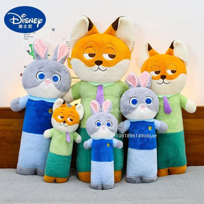 70/90/110cm Big Size Zoo Tropolis Nick Wilde Judith Laverne Hopps Disney Anime Plush Stuffed Doll Pillow Plushies Ornaments Gift
