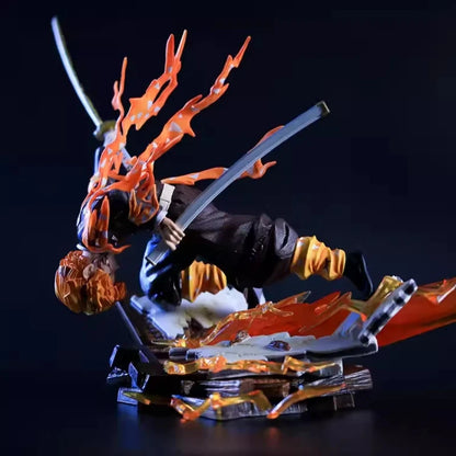 Bandai Demon Slayer Agatsuma Zenitsu 28cm PVC Model