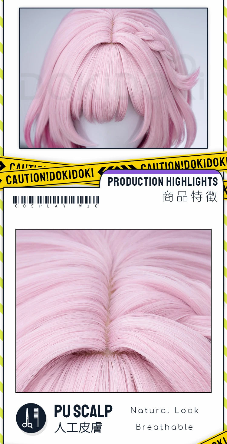 IN STOCK Cyrene Cosplay Costume Game Honkai: Star Rail【S-2XL】DokiDoki-SR HSR Metal Accessories Cyrene Wig Plus Size
