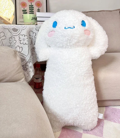 Sanrio Cinnamoroll Long Cushion Sofa Bed Lovely Japanese Style White Dog Throw Pillow Soft Cushion Room Home Gifts Girl