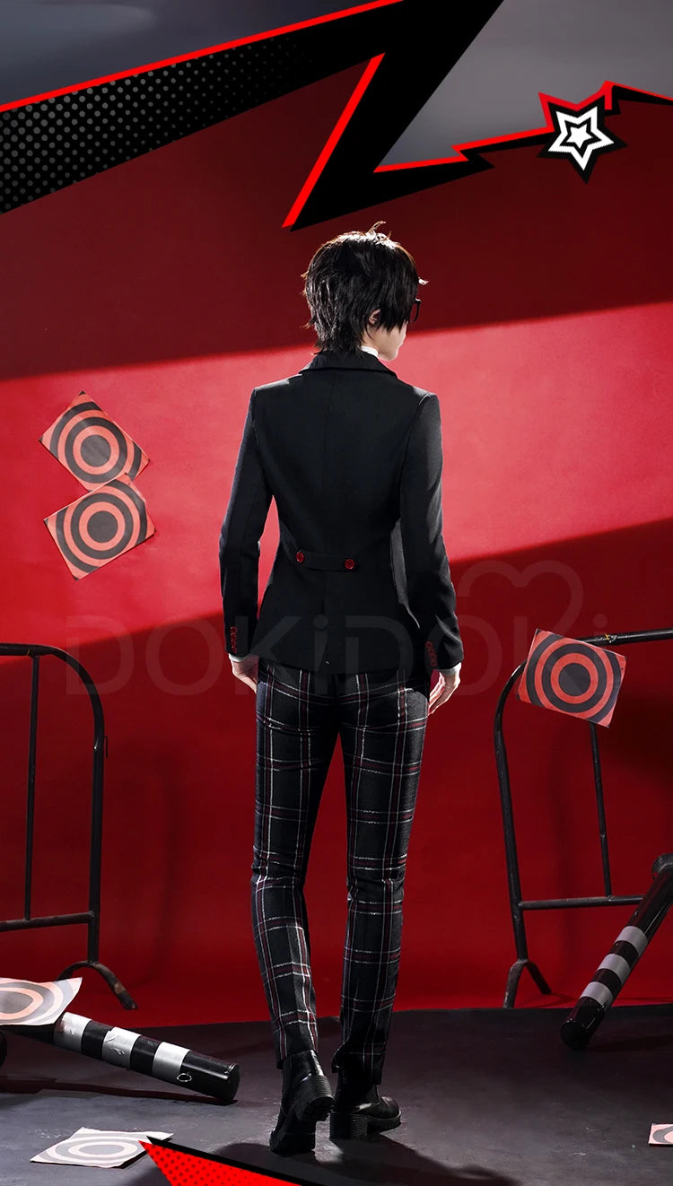 IN STOCK Amamiya Ren Cosplay Costume【S-2XL】DokiDoki-SR Men School Uniform Halloween Plus Si