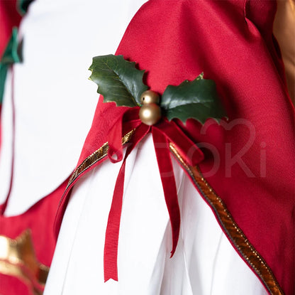 IN STOCK Elysia Cosplay Costume Game Honkai Impact 3rd【S-2XL】DokiDoki-R Women Cute Winter Christmas Dress Elysia Plus Size