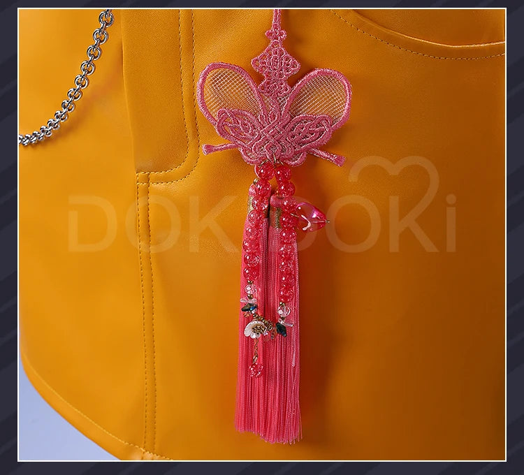 【Last Batch】IN STOCK Rumii Zoeyy Miraa Cosplay Costume【XS-3XL】DokiDoki-R Women Yellow Suit Rumii Miraa Costume Plus Size