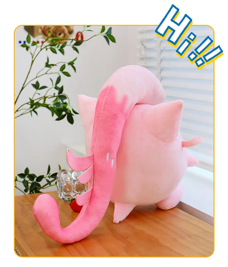 28/38/50CM Big Size Pokémon Scream Tail Plushies Cartoon Anime Stuffed Kawaii Ornament Comfortable Soft Doll Children's Toy Gift