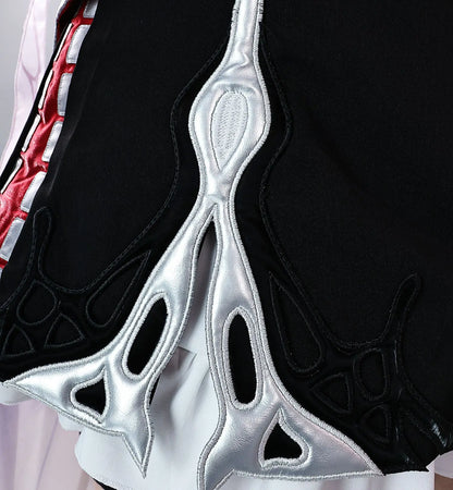 Honkai Star Rail Evernight March 7th Cosplay Costume Wig Dress Headwear Mysterious Foreign Guest Halloween Party for Women Girls