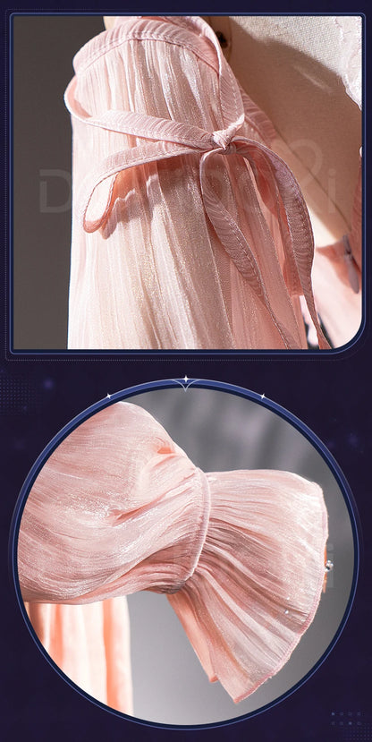 IN STOCK Dreamy Heart Heroine MC Hunter Cosplay Costume Game Love and Deepspace【S-3XL】DokiDoki-R Rafayel Women Halloween Dress