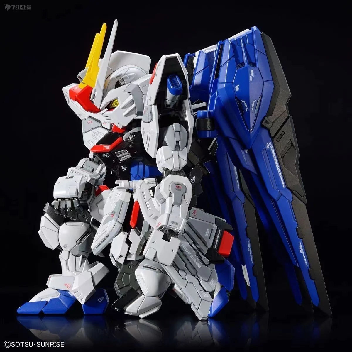 In Stock GAOGAO Strike Freedom Mgsd Assembly Model Kit Toy Ice Blue Color Transparent Version Action Figures Robot Model Mecha