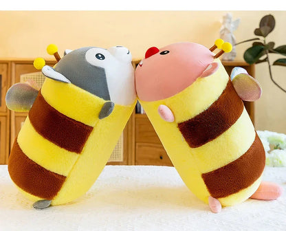 75CM Cute Soft Kawaii Honey Husky  Plush Toys Dog Stuffed Animals Long Pillow Doll for Kids Girlfriend Birthday Gift Home Decor