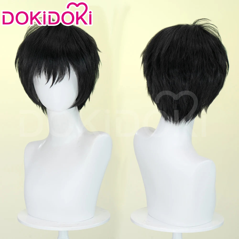 IN STOCK Asakura Shin Sakamotoo Taro Yoichi Nagumo Kei Uzuki Wig Anime Cosplay DokiDoki Men 35cm Short Hair Free Wig Cap