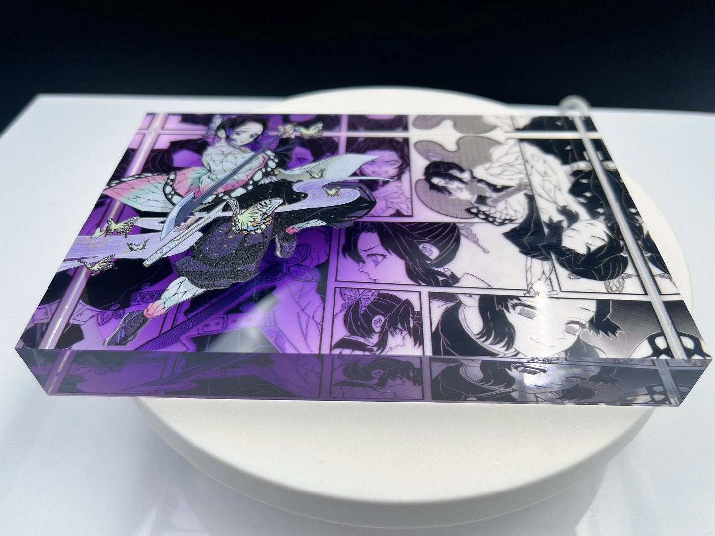 New Demon Slayer Creative High-value Bar Chi Tokitou Muichirou Acrylic Brick Computer Desktop Ornaments Anime Peripheral Gifts