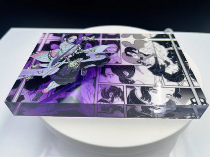 New Demon Slayer Creative High-value Bar Chi Tokitou Muichirou Acrylic Brick Computer Desktop Ornaments Anime Peripheral Gifts
