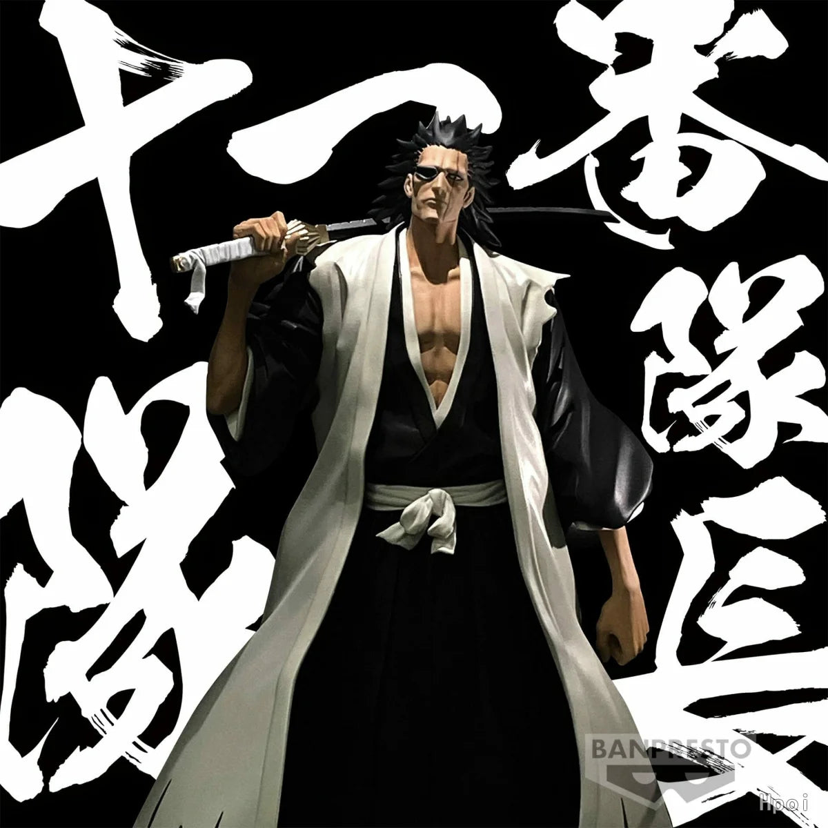 18.5cm Bleach Anime Hitsugaya Toushirou Zaraki Kenpachi Kurosaki Ichigo Action Figure Collectible Model Toys Japanese