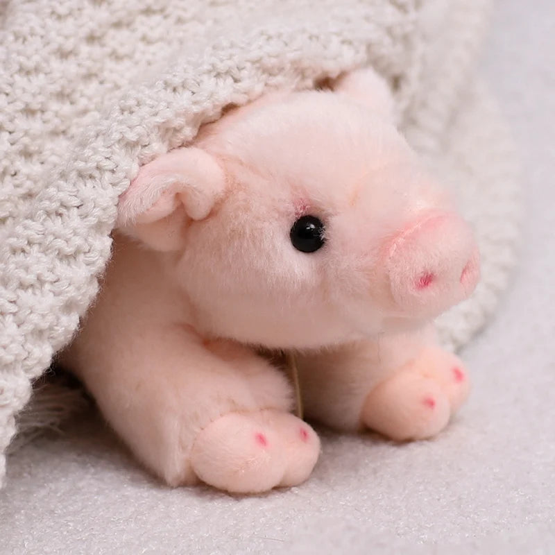 1pcs Cute Little Pig Miyoni Plush Toy Kawaii Stuffed Animal Piggy Soft Doll Sleep Companion Gift For Girl Boy