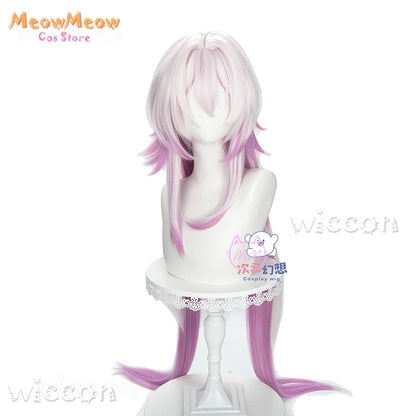 Honkai Star Rail March 7th Cosplay Costume Set Polyester - Wig / Shoes 41