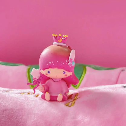 6Pcs/Set Sanrio Toys My Melody Kuromi Anime Figures Cinnamoroll Kawaii Doll Cute Action figure Christmas Gifts for Children