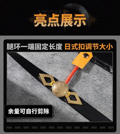 Zenless Zone Zero Yixuan Cosplay Costume Wig Uniform Headwear Rings Yunkui Summit Halloween Party for Women Girls Carnival Props