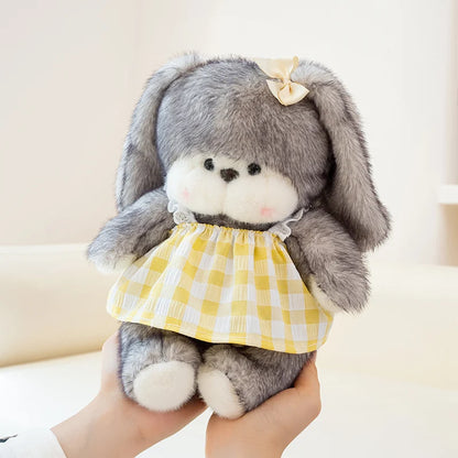 simulation animal doll stuffed cartoon rabbit bear plush toy anime cute soft pillow room decor kids birthday gift