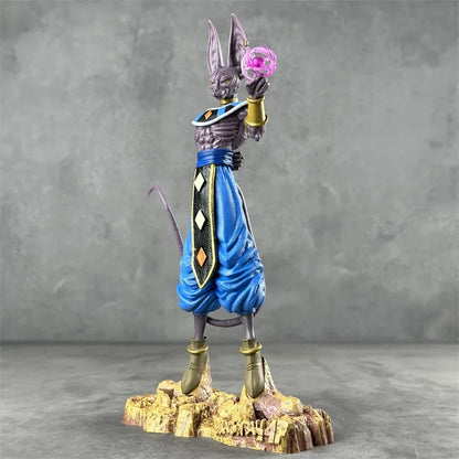 30cm Dragon Ball Z Figures Super God of Destruction Beerus Action Figures Collection Decoration Model Statue Toys Birthday Gift