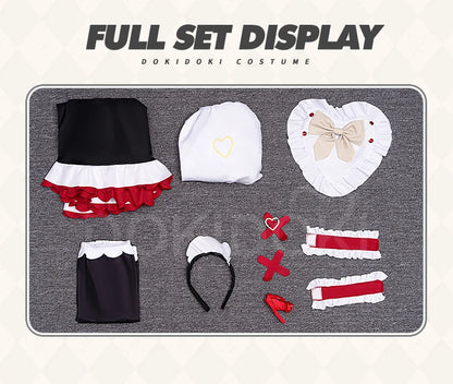 Ame Chan KAngel Cospaly Costume Game Needy Streamer Overload【XS-3XL】DokiDoki-N Women Cute Maid Plus Size