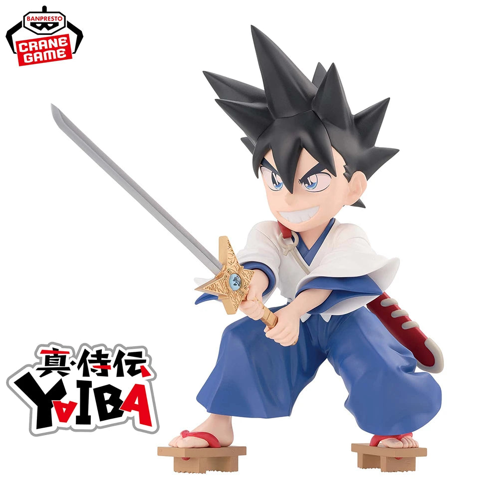 Banpresto Yaiba Kurogane Samurai 16cm PVC Model - 1-Kurogane