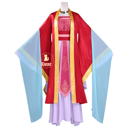 Anime The Apothecary Diaries Gyokuyou Cosplay Costume Dress Headwear Precious Consort Kusuriya No Hitorigoto Hanfu Women Girls