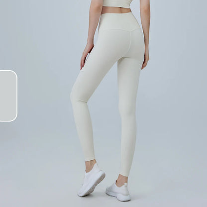 2025 Codex Seamless Yoga Leggings Women’s Sports Tights Gym Workout Fitness Pants Athletic Wear - White / S
