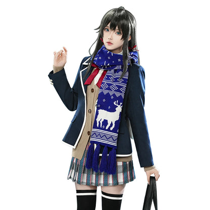 IN STOCK Yukinoshita Yukino Cosplay Costume My Teen Romantic Comedy SNAFU TOO! DokiDoki-SR Women School Uniform Yukino Scarf