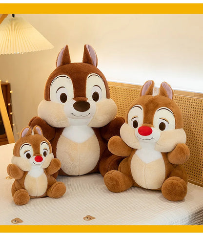 35/55/70cm Big Size Chip & Dale Disney Anime Plush Stuffed Doll Kawaii Room Decoration Plushies Pillow Ornaments Holiday Gifts