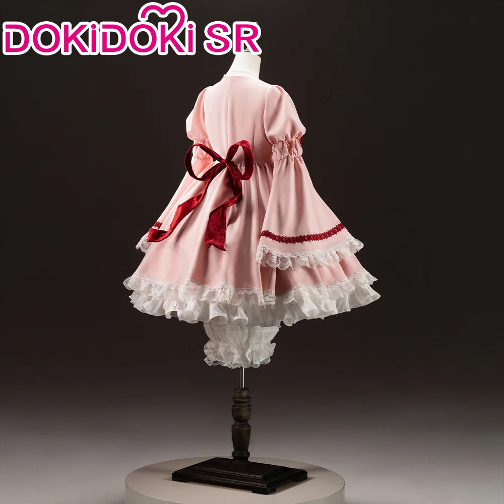 Hinaichigo Cosplay Costume Anime Rozen Maiden Cosplay DokiDoki-SR Women Halloween Cute Pink Lolita Dress