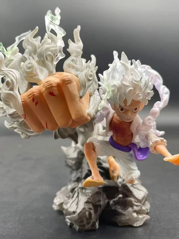 2025 Anime One Piece Action Figure Sd Nika Luffy 5th Gear Awake Figurine Pvc Model Toys Doll Statue Collection Ornaments Gifts