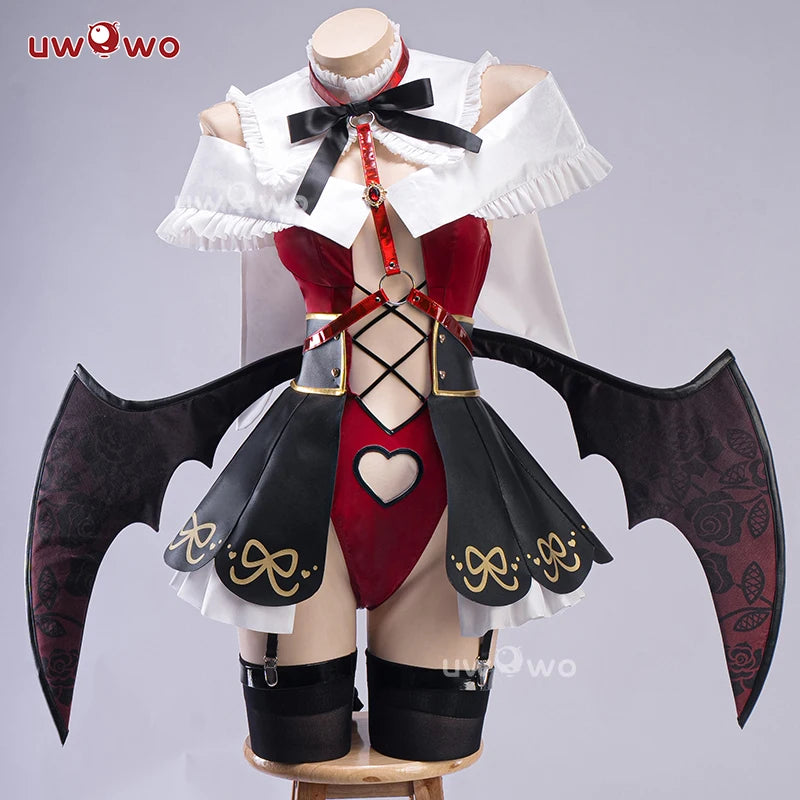 IN STOCK UWOWO Ame Cosplay Game Needyy Streamerr Overloadd Ame-Chan Magical Girl Fanart Cosplay Costume Halloween Costume