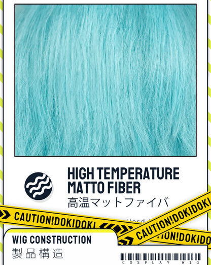 IN STOCK MIKUOO Mikuu Wig Game Cosplay DokiDoki Men 35cm Short Hair Rabbit Hole Men Ver Free Wig Cap