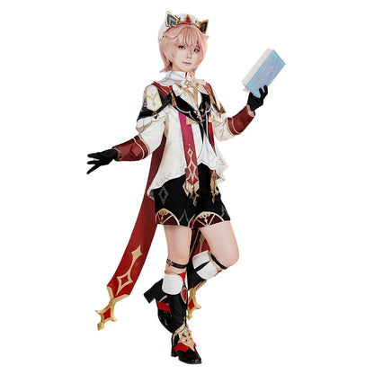 Dahlia Cosplay Costume Game Genshin Impact【S-2XL】DokiDoki-R Mondstadt Dahlia Cosplay Men Costume Halloween Plus Size