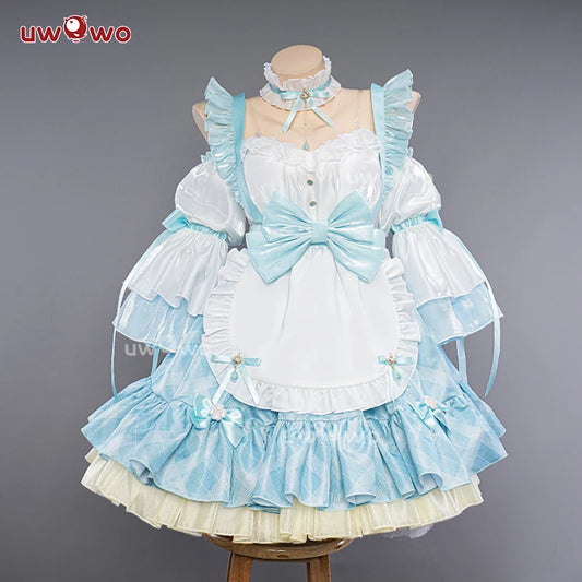 LAST BATCH UWOWO Mikku Cosplay Costume Rakutenn Collabb Happy 16th Anniversary Birthday Cosplay Women Costume Dress Outfits