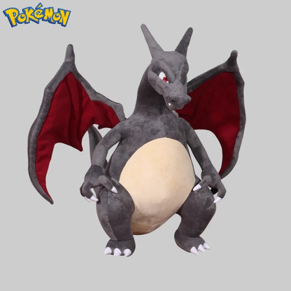 80CM Big Size Pokemon Charizard Plushies Cartoon Anime Peluche Kawaii Ornament Stuffed Comfortable Soft Doll Children Toy Gift