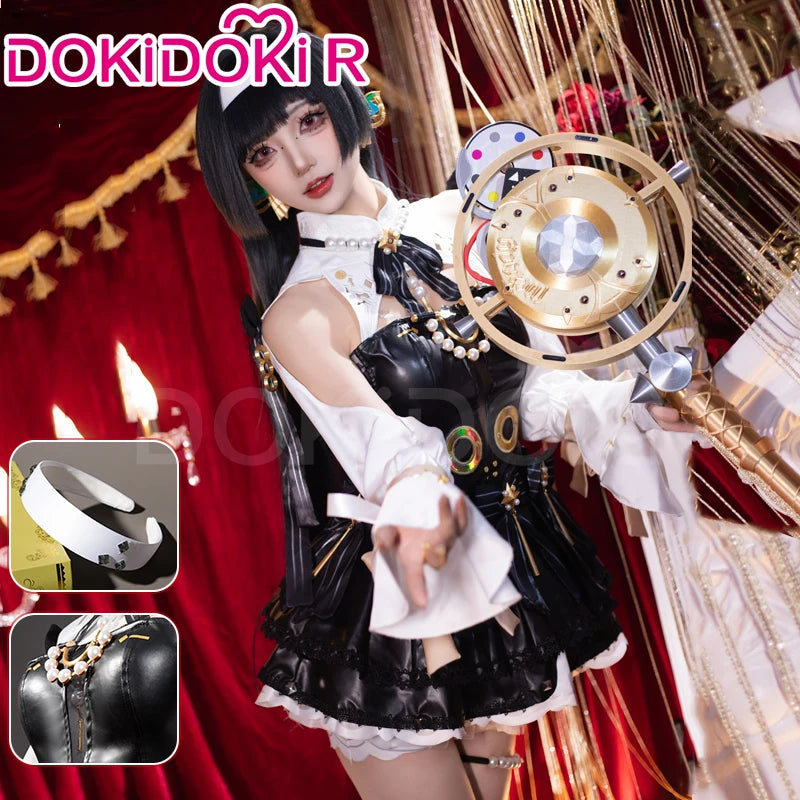Astra Yao Cosplay Costume Game Zenless Zone Zero【S-2XL】DokiDoki-R ZZZ Women Dress Astra Cosplay Plus Size